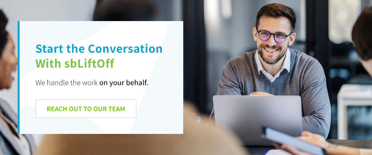 Start the Conversation With sbLiftOff