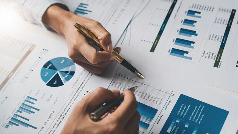 Hands over documents