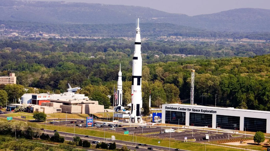 Space Museum in Huntsville, Alabama